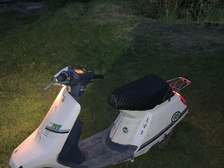 1986 Honda Tact, белый, 30000 рублей, вид 4