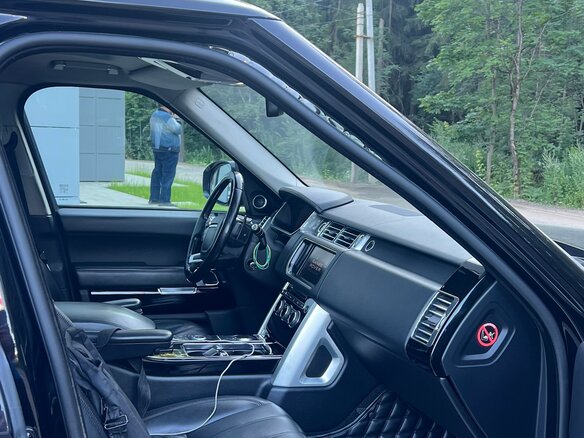 2013 Land Rover Range Rover IV, чёрный, 3500000 рублей - вид 10
