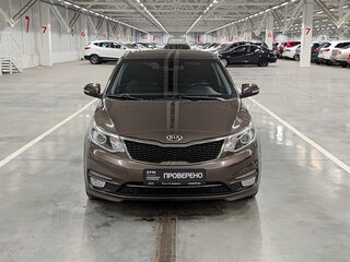 2015 Kia Rio III Рестайлинг, коричневый, 839000 рублей, вид 2