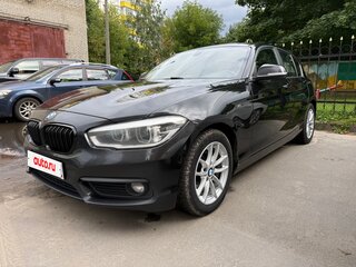 2017 BMW 1 серии 118i II (F20/F21) Рестайлинг, чёрный, 1250000 рублей, вид 1