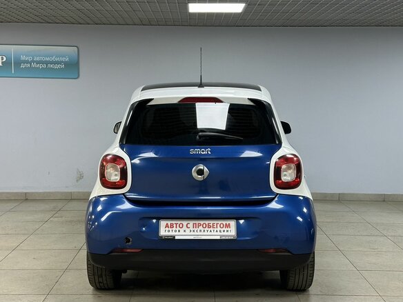2016 Smart Forfour II, синий, 1030000 рублей - вид 5