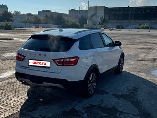 2021 Lada (ВАЗ) Vesta SW Cross I, белый, 1190000 рублей, вид 3