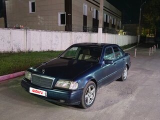 1995 Mercedes-Benz C-Класс 180 I (W202), синий, 150000 рублей, вид 1