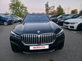 2019 BMW 7 серии Long 730Ld xDrive VI (G11/G12) Рестайлинг, чёрный, 6200000 рублей, вид 2