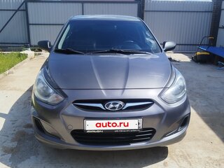 2013 Hyundai Solaris I, чёрный, 650000 рублей, вид 1