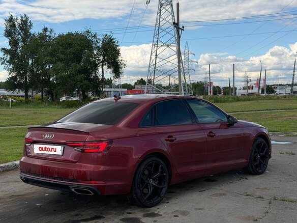 2019 Audi A4 V (B9), красный - вид 6