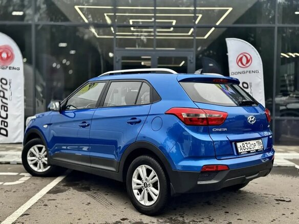 2018 Hyundai Creta I, синий - вид 3