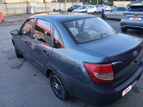 2014 Lada (ВАЗ) Granta I, серый, 250000 рублей, вид 3
