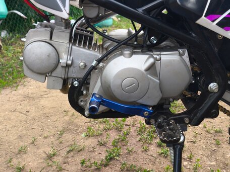 2023 Wels CRF 125, синий, 95000 рублей, вид 4