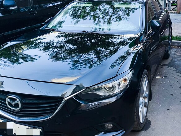 2013 Mazda 6 III (GJ), чёрный, 1520000 рублей - вид 1