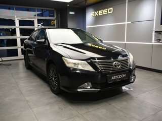 2012 Toyota Camry VII (XV50), чёрный, 1667000 рублей, вид 3
