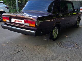 1999 Lada (ВАЗ) 2107, красный, 135000 рублей, вид 4