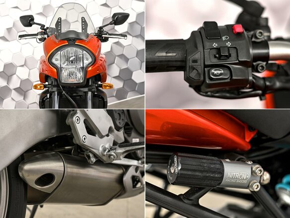 2006 Kawasaki Versys 650, оранжевый - вид 9