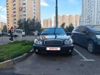 2008 Hyundai Sonata ТагАЗ IV (EF) Рестайлинг, чёрный, 565000 рублей, вид 3