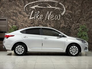 2019 Hyundai Solaris II, серебристый, 1378000 рублей, вид 3