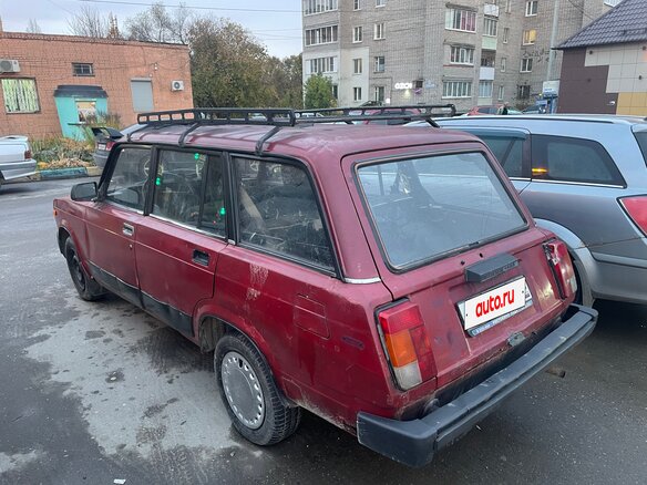2004 Lada (ВАЗ) 2104 5-speed, красный, 75000 рублей - вид 5