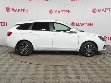 2021 Lada (ВАЗ) Vesta SW I, белый, 1039000 рублей, вид 4