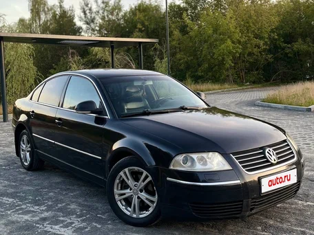 2004 Volkswagen Passat B5 Рестайлинг, чёрный, 450000 рублей, вид 1