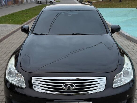 2007 Infiniti G G35 IV, чёрный - вид 1