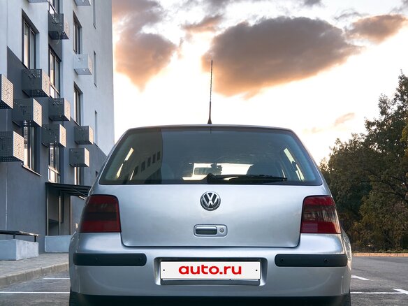 2001 Volkswagen Golf IV, серебристый - вид 8