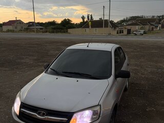 2012 Lada (ВАЗ) Granta I, серебристый, 360000 рублей, вид 3