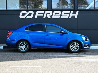 2015 Chevrolet Aveo II, синий, 854000 рублей, вид 5
