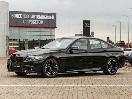 2016 BMW 5 серии 520i VI (F10/F11/F07) Рестайлинг, чёрный, 1795000 рублей, вид 1