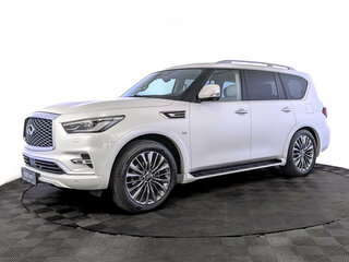 2019 Infiniti QX80 I Рестайлинг 2, белый, 5560000 рублей, вид 1