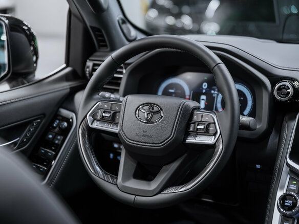 2026 Toyota Land Cruiser 300 Series, чёрный - вид 10
