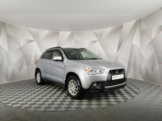 2012 Mitsubishi ASX I, серебристый, 975000 рублей, вид 3