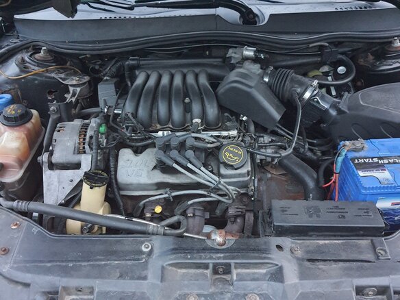 2001 Ford Taurus IV, чёрный - вид 28