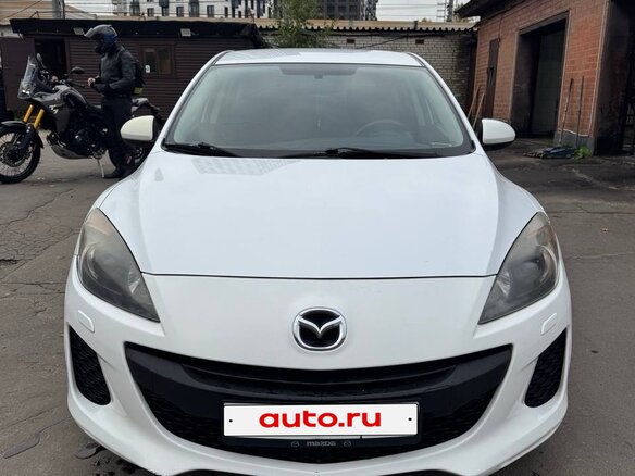 2012 Mazda 3 II (BL) Рестайлинг, белый, 870000 рублей