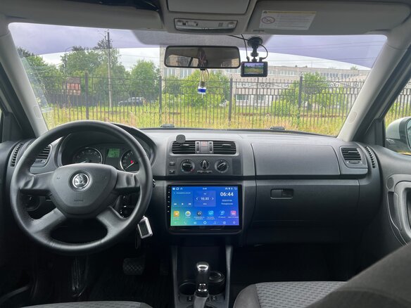 2013 Skoda Fabia II Рестайлинг, серебристый - вид 6
