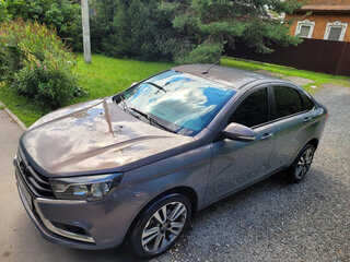 2016 Lada (ВАЗ) Vesta I, серый, 685000 рублей, вид 3