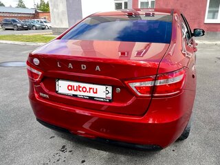 2016 Lada (ВАЗ) Vesta I, красный, 600000 рублей, вид 3