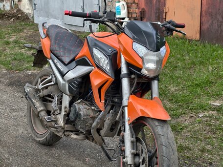 2014 Racer Fighter, оранжевый, 85000 рублей, вид 5