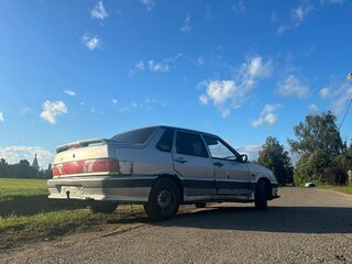 2004 Lada (ВАЗ) 2115, серебристый, 100000 рублей, вид 4