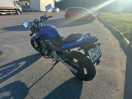 2004 Honda CB 600F Hornet, синий, 345000 рублей, вид 4