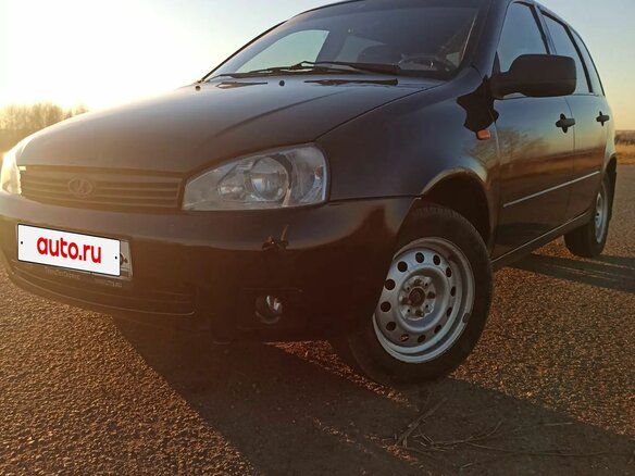 2012 Lada (ВАЗ) Kalina I, синий, 299000 рублей - вид 8