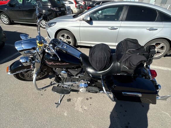 2012 Harley-Davidson Road King, чёрный, 1100000 рублей - вид 3