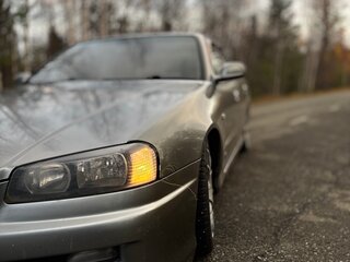 1998 Nissan Skyline X (R34), серый, 450000 рублей, вид 3