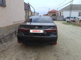 2018 Toyota Camry VII (XV50) Рестайлинг 2, чёрный, 1400000 рублей, вид 4