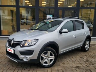 2017 Renault Sandero Stepway II, серебристый, 915000 рублей, вид 1