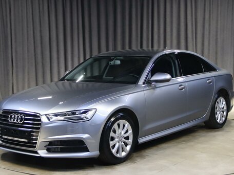 2018 Audi A6 IV (C7) Рестайлинг, серый, 1899000 рублей, вид 1