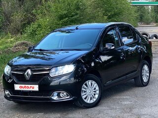 2015 Renault Logan II, чёрный, 970000 рублей, вид 1