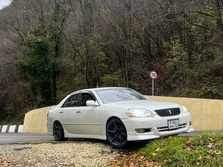 2001 Toyota Mark II IX (X110), белый, 1400000 рублей, вид 4