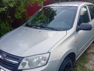 2014 Lada (ВАЗ) Granta I, серебристый, 420000 рублей, вид 1