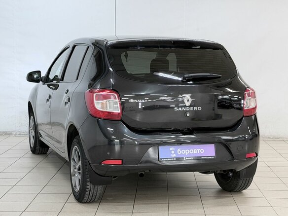 2015 Renault Sandero II, чёрный - вид 5