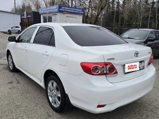 2012 Toyota Corolla X (E140, E150) Рестайлинг, белый, 870000 рублей, вид 5