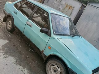 2000 Lada (ВАЗ) 21099, голубой, 100000 рублей, вид 4